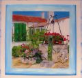 Puits fleuri - Galerie  2 Huile